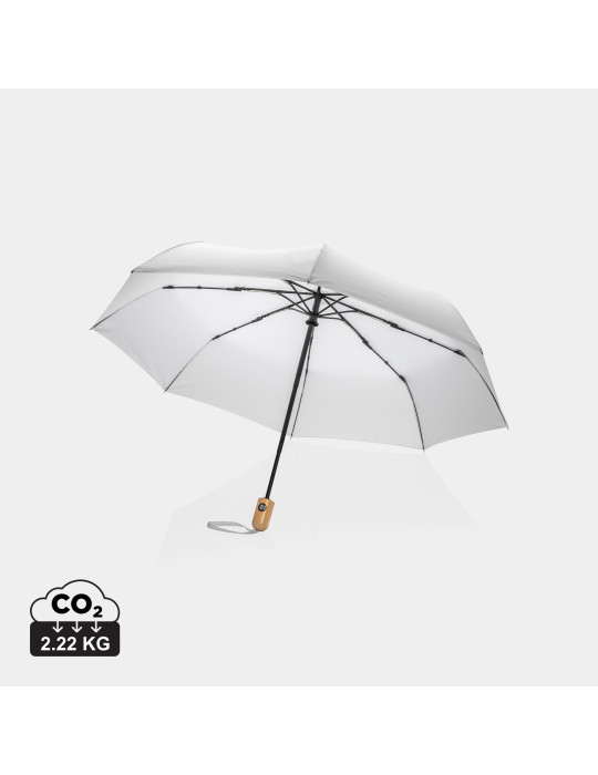 Parapluie automatique Impact AWARE 21 pouces bambou personnalisable