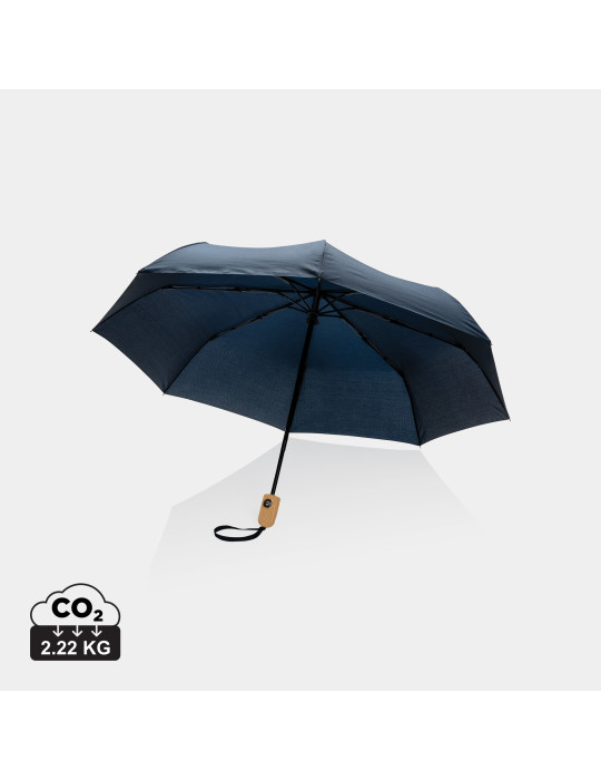 Parapluie automatique Impact AWARE 21 pouces bambou personnalisable