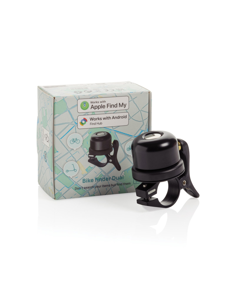 Sonnette de vélo avec géolocalisation Dual personnalisable
