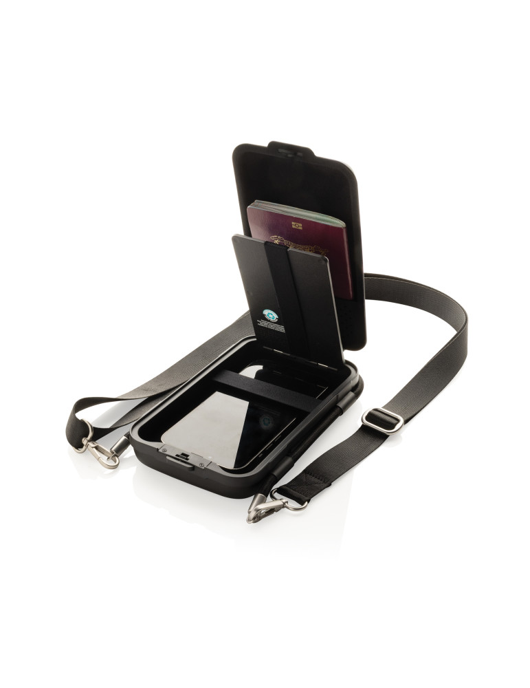 Étui de voyage rigide Swiss Peak OSLO RCS pour smartphone personnalisable