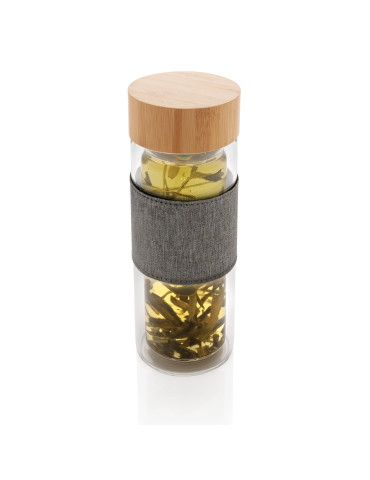 Gourde Impact 360 ml en verre double paroi personnalisable 2