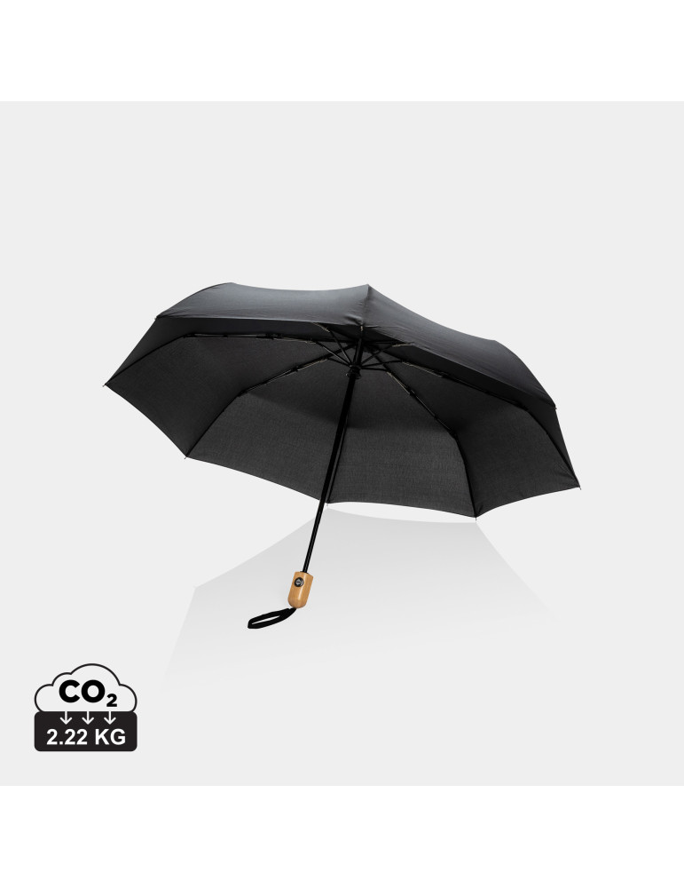 Parapluie automatique Impact AWARE 21 pouces bambou personnalisable