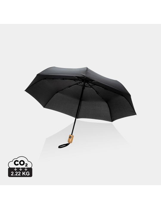 Parapluie automatique Impact AWARE 21 pouces bambou personnalisable