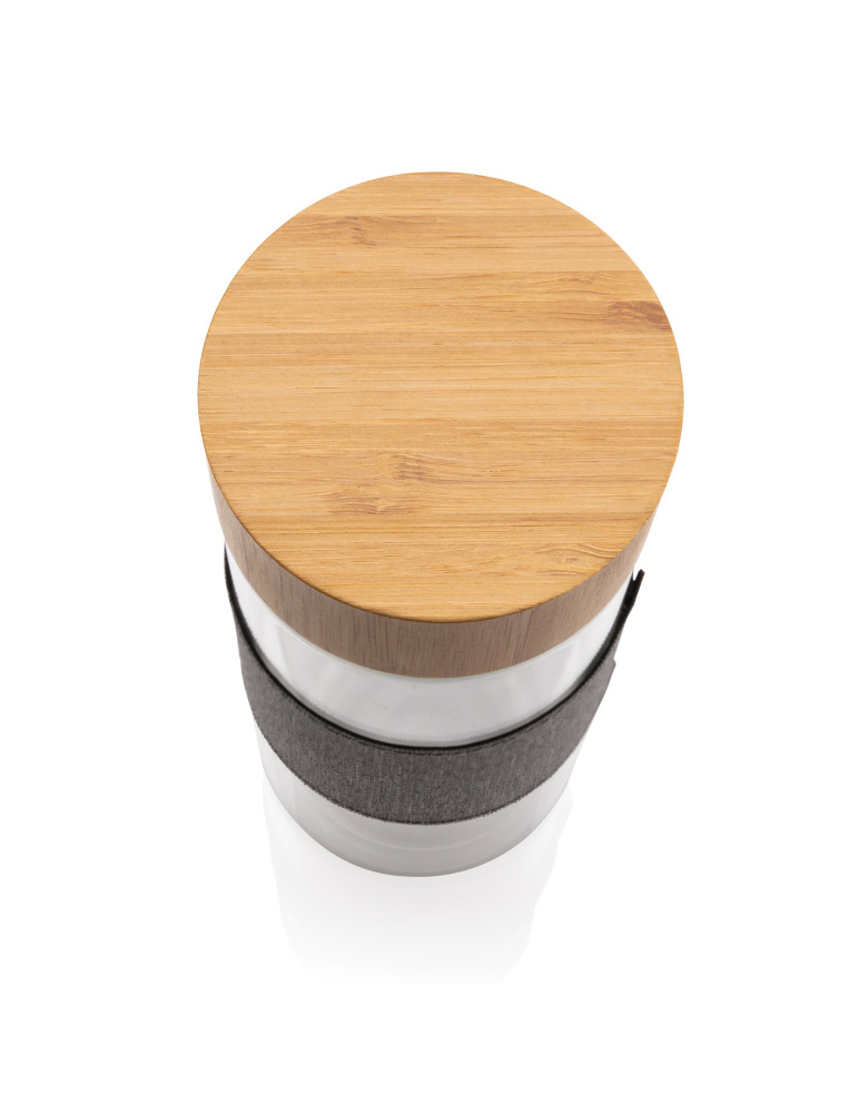 Gourde Impact 360 ml en verre double paroi personnalisable
