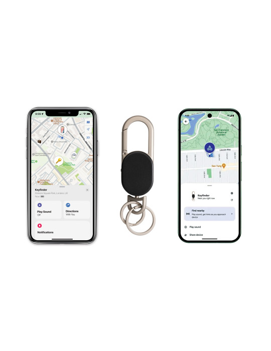 Porte-clés avec géolocalisation Keyfinder Dual personnalisable