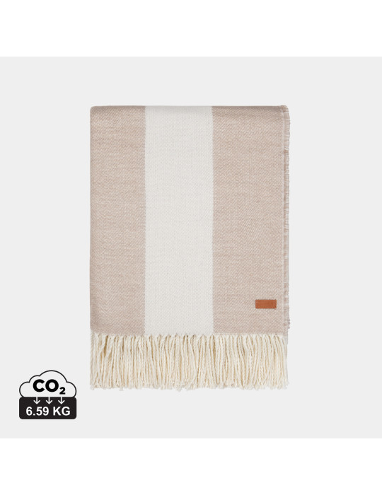 Couverture rayée Vinga Tella Polylana AWARE 230 g/m² personnalisable