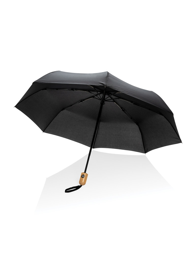 Parapluie automatique Impact AWARE 21 pouces bambou personnalisable
