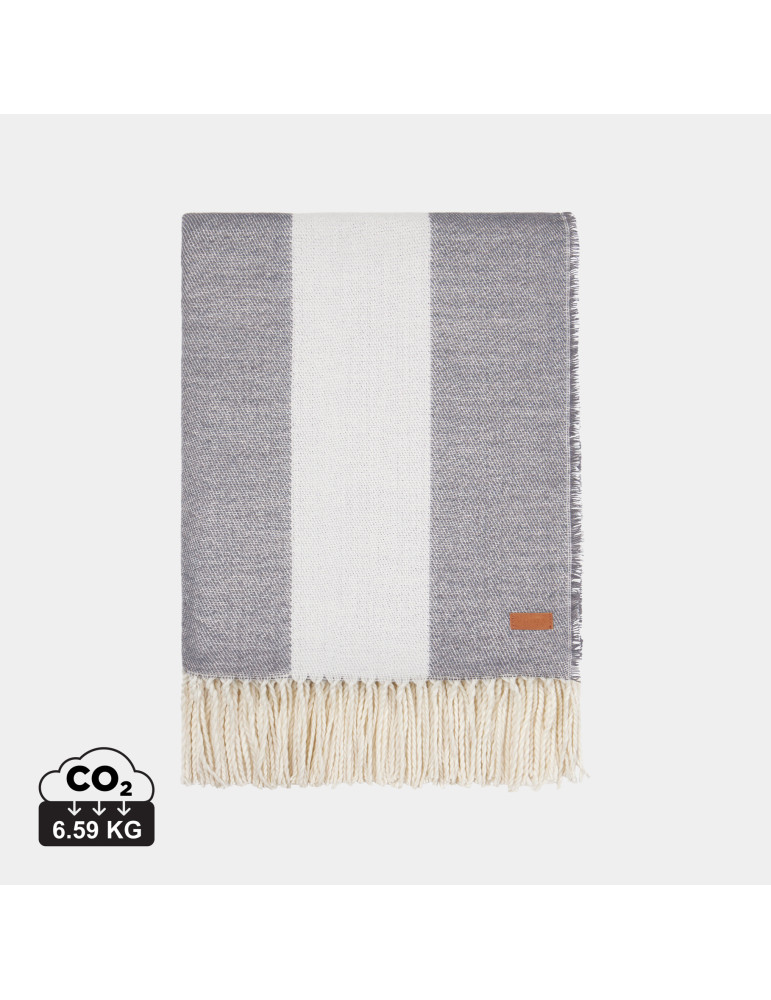 Couverture rayée Vinga Tella Polylana AWARE 230 g/m² personnalisable