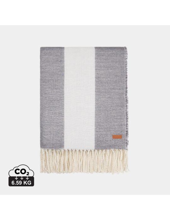 Couverture rayée Vinga Tella Polylana AWARE 230 g/m² personnalisable