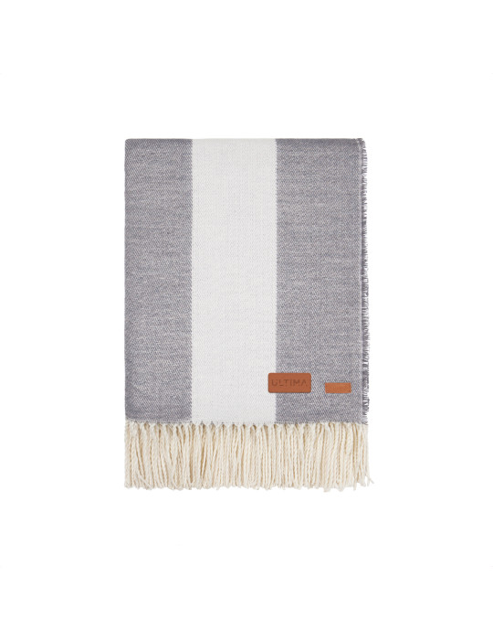 Couverture rayée Vinga Tella Polylana AWARE 230 g/m² personnalisable