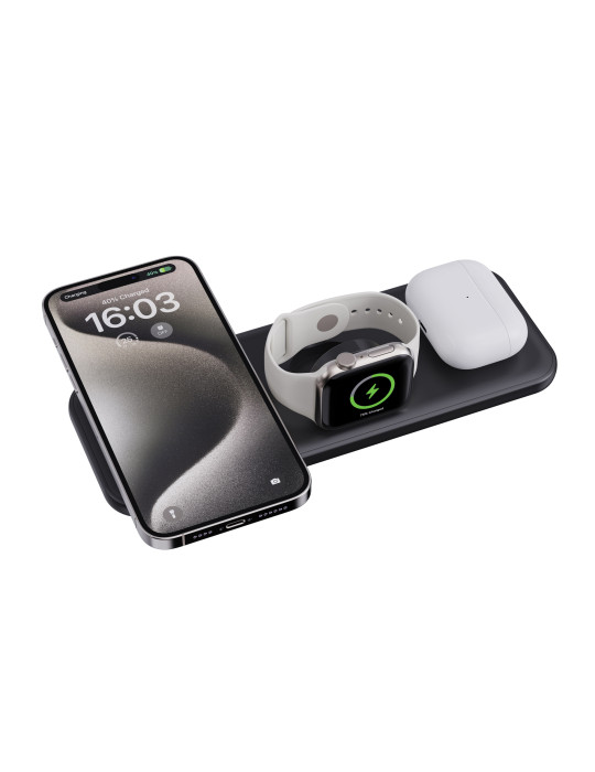 Chargeur Torrance Urban Vitamin 15 W 3-en-1 personnalisable