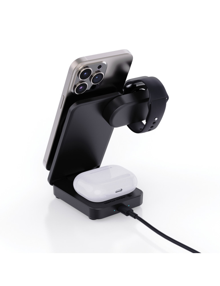 Chargeur Arcadia Urban Vitamin 3-en-1 pliable personnalisable
