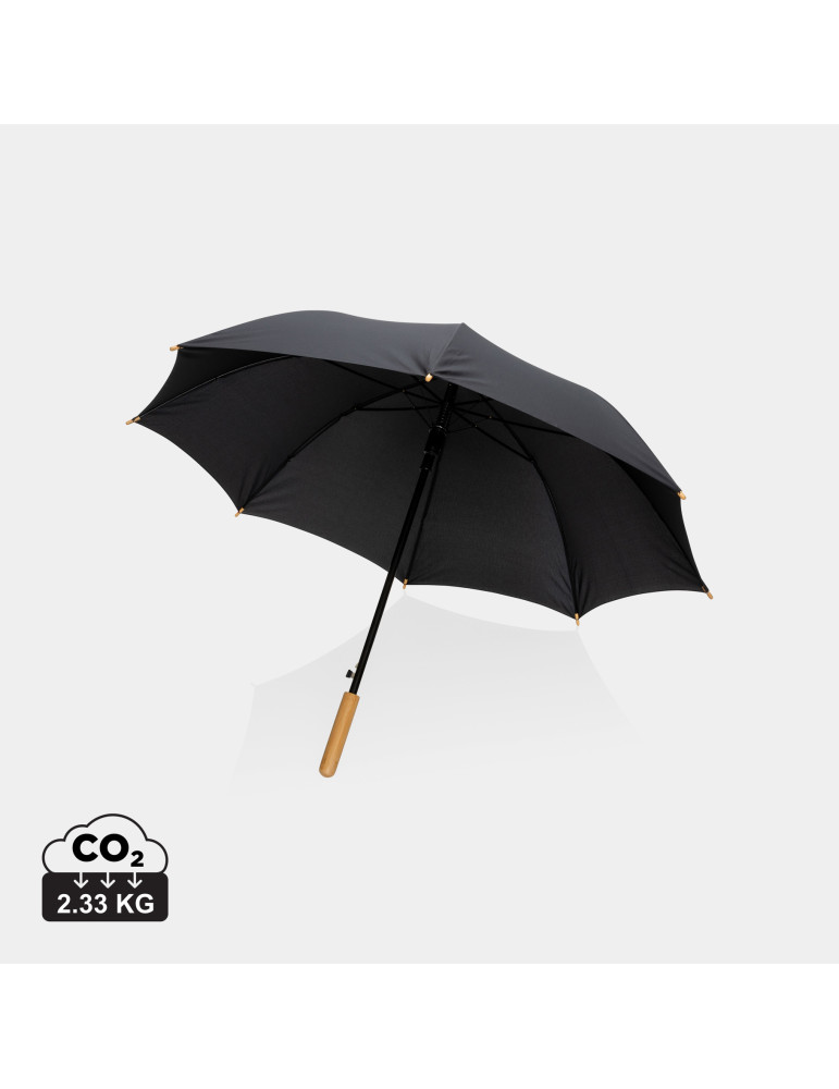 Parapluie Impact AWARE 23 pouces avec poignée bambou personnalisable
