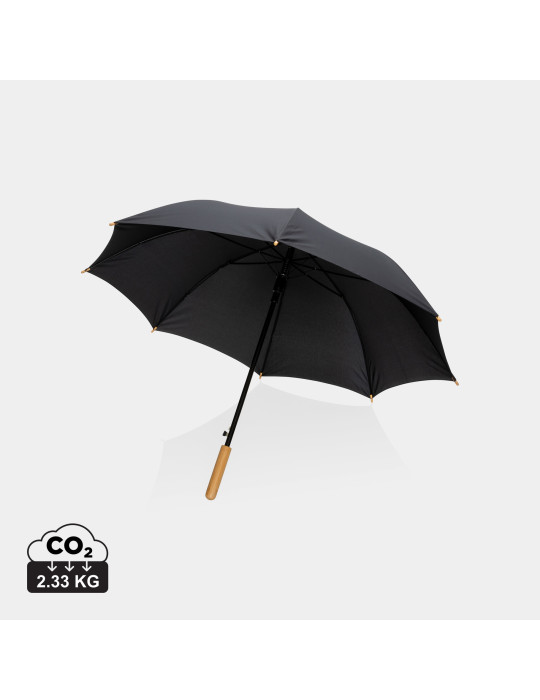 Parapluie Impact AWARE 23 pouces avec poignée bambou personnalisable