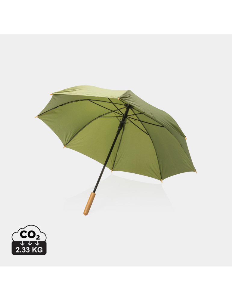 Parapluie Impact AWARE 23 pouces avec poignée bambou personnalisable