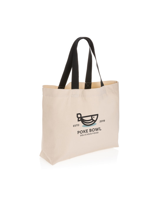 Grand tote AWARE toile non teinte 240 g/m² personnalisable