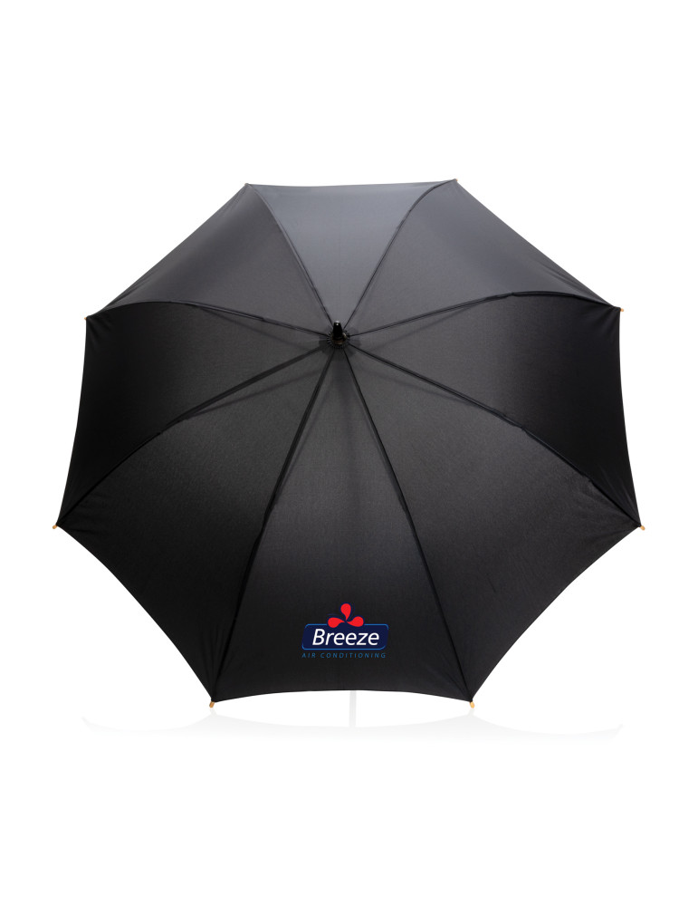 Parapluie Impact AWARE 23 pouces avec poignée bambou personnalisable