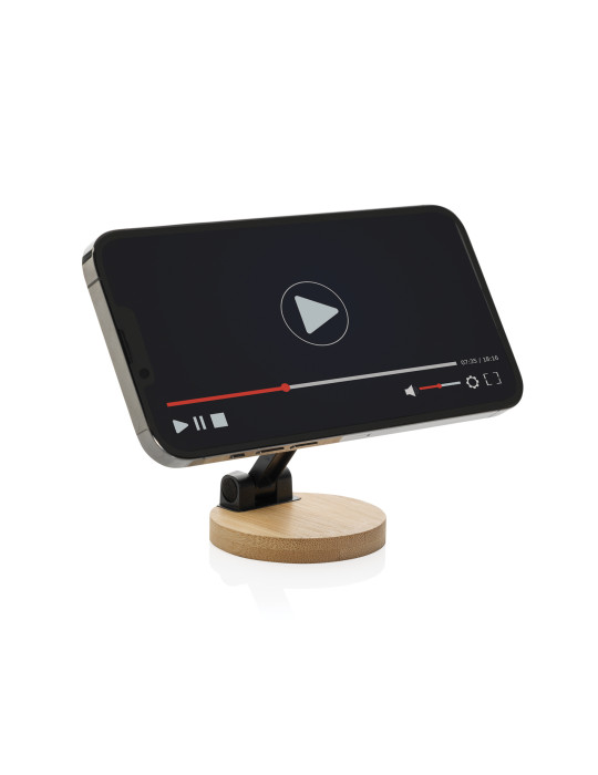 Support téléphone en plastique RCS et bambou Magmount personnalisable