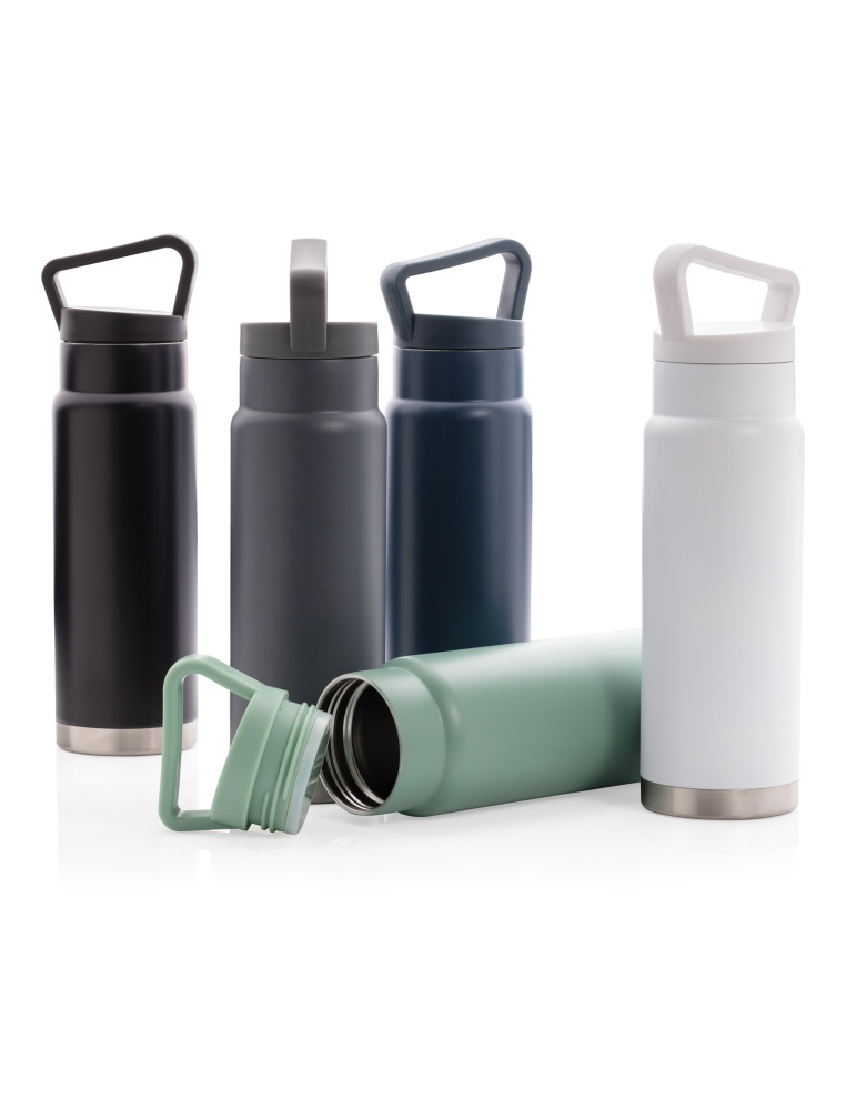 Gourde isotherme 650 ml avec poignée personnalisable