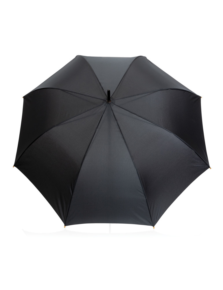 Grand parapluie Impact AWARE 27 pouces poignée bambou personnalisable