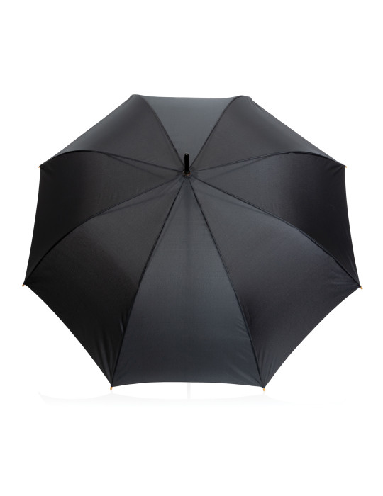 Grand parapluie Impact AWARE 27 pouces poignée bambou personnalisable