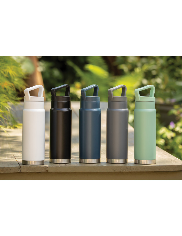 Gourde isotherme 650 ml avec poignée personnalisable
