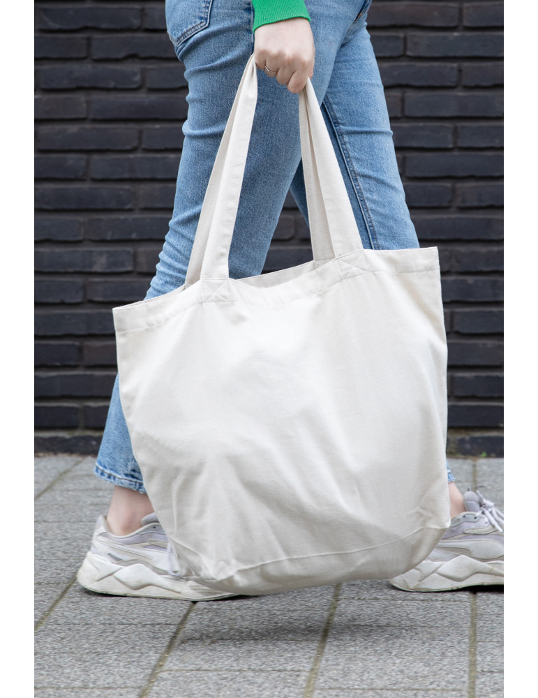 Sac shopping AWARE toile 240 g/m² à poche personnalisable