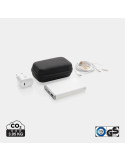 Set batterie câble et chargeur 20W en PET recyclé RCS Surge personnalisable
