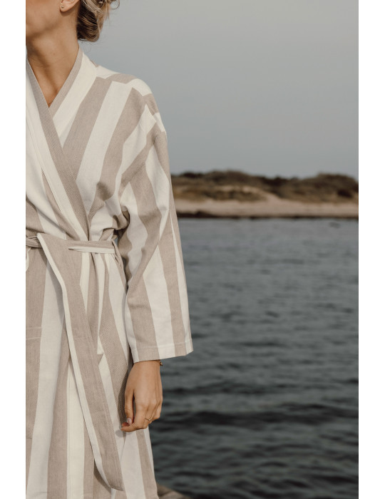 Peignoir hammam Vinga Ornos S/M recyclé GRS personnalisable