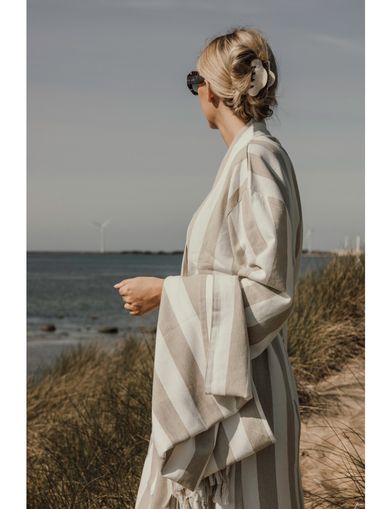 Peignoir hammam Vinga Ornos L/XL recyclé GRS personnalisable