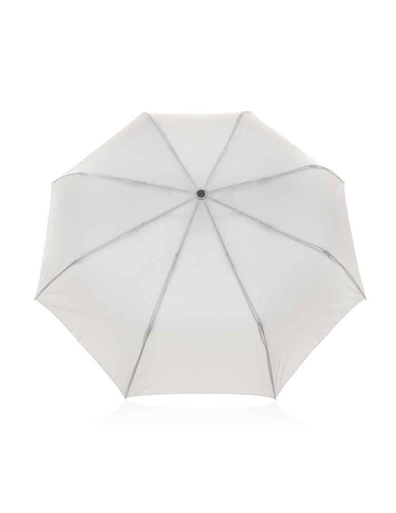 Mini parapluie Kaycey 21 pouces poignée acacia AWARE personnalisable