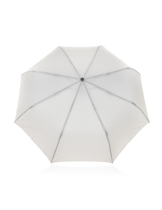 Mini parapluie Kaycey 21 pouces poignée acacia AWARE personnalisable