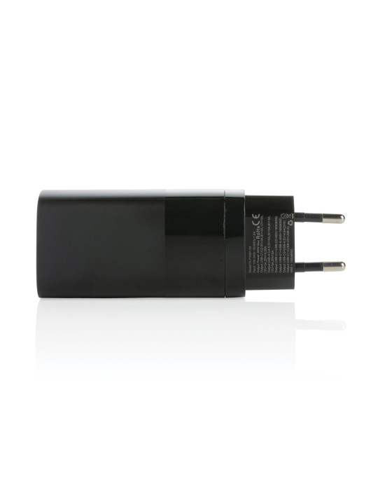 Chargeur mural USB 3 ports PD ultra-rapide Philips 65 W personnalisable