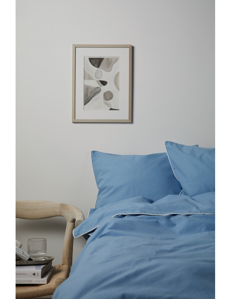 Linge de lit Vinga Marston quatre pièces coton OCS publicitaire