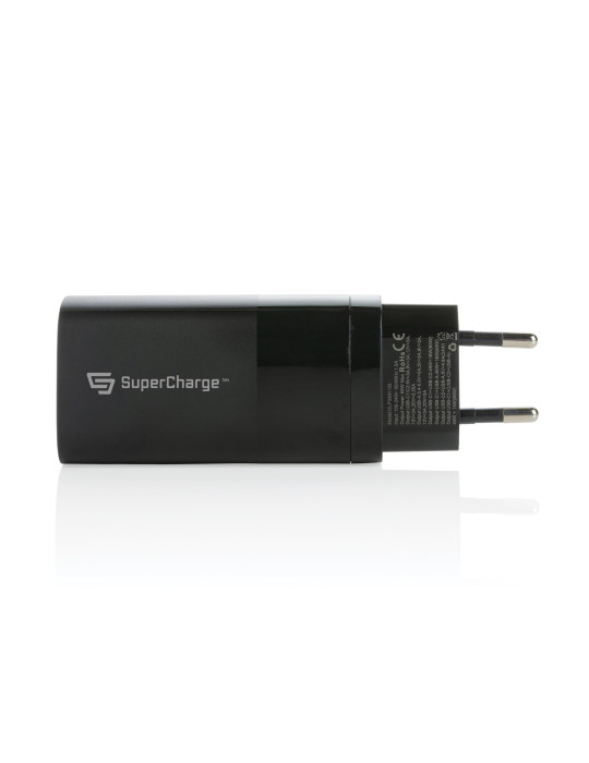 Chargeur mural USB 3 ports PD ultra-rapide Philips 65 W personnalisable