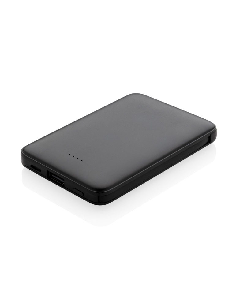 Batterie externe 5 000 mAh à câbles intégrés personnalisable