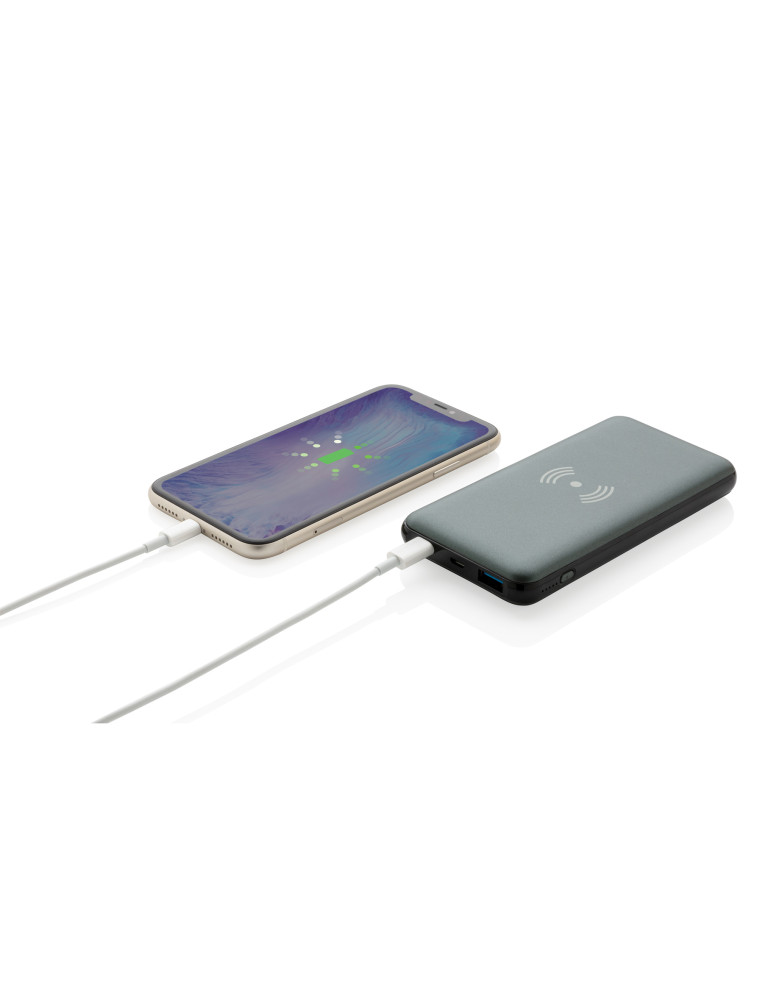 Batterie 10 000 mAh PD 18 W et induction 10 W personnalisable