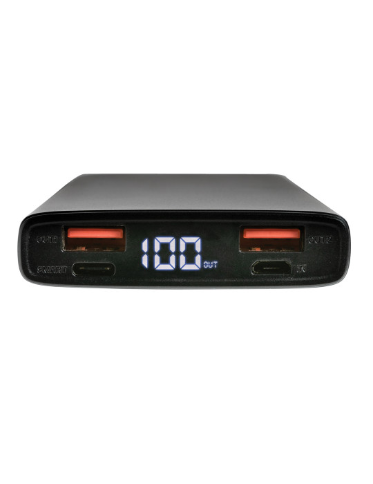 Batterie externe aluminium 10 000 mAh PD 18 W personnalisable