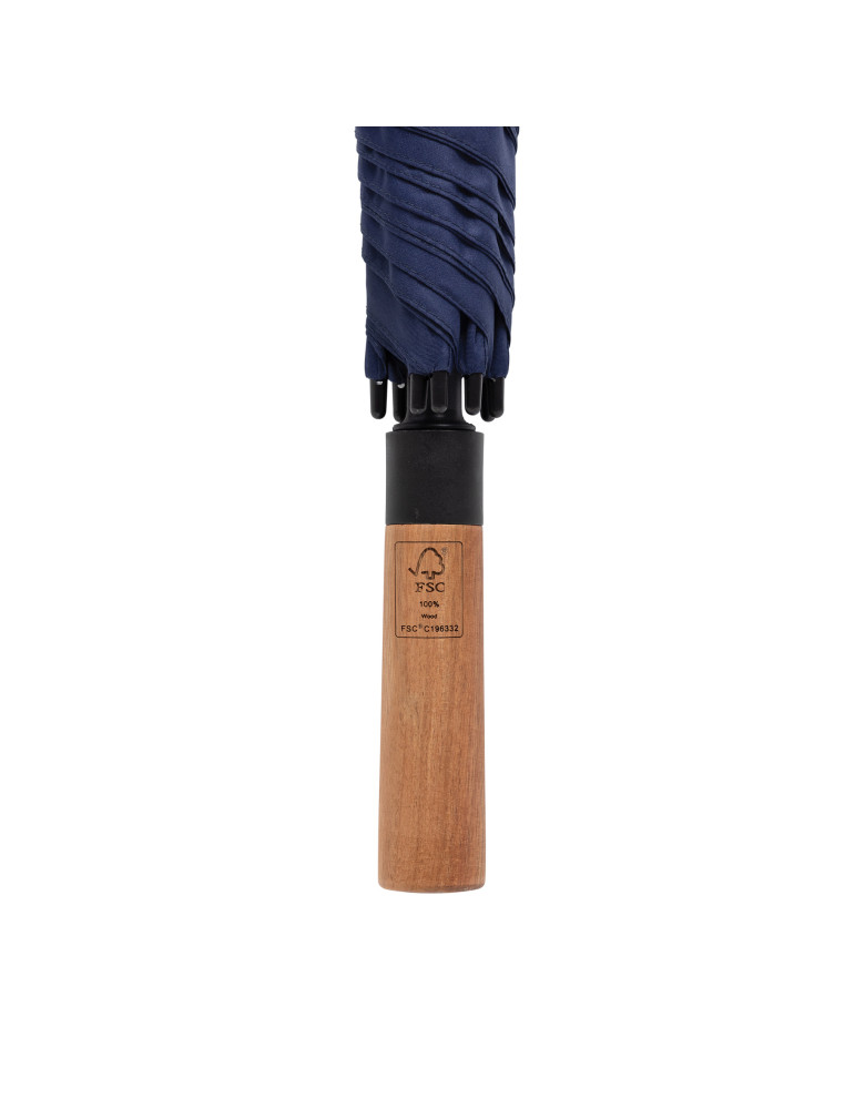 Parapluie Tony 30 pouces AWARE avec poignée acacia personnalisable