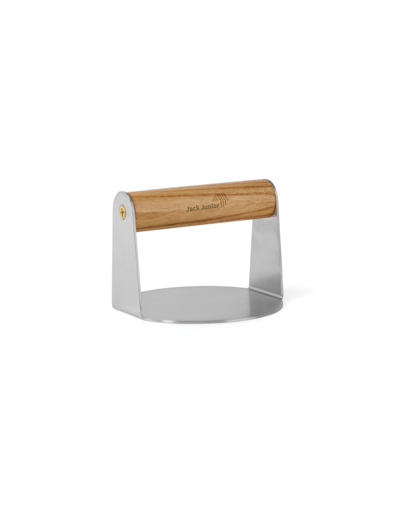 Presse à burger Vinga Paso 11 cm inox et frêne FSC personnalisable