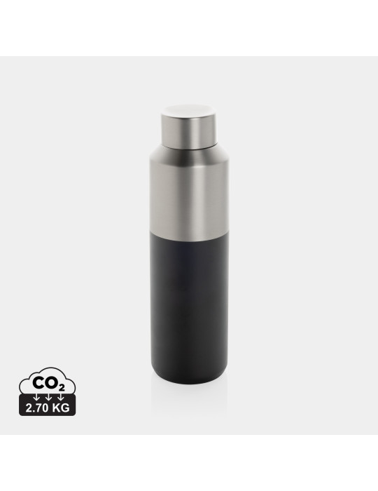 Gourde Fluid 600 ml bicolore en acier RCS personnalisable