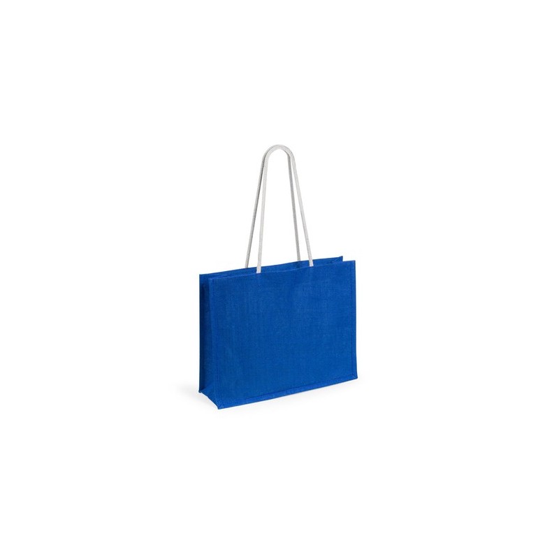 Sac de Plage Économique Personnalisé Hintol Matières : coton Couleurs : bleu objet promotionnel éco-responsable