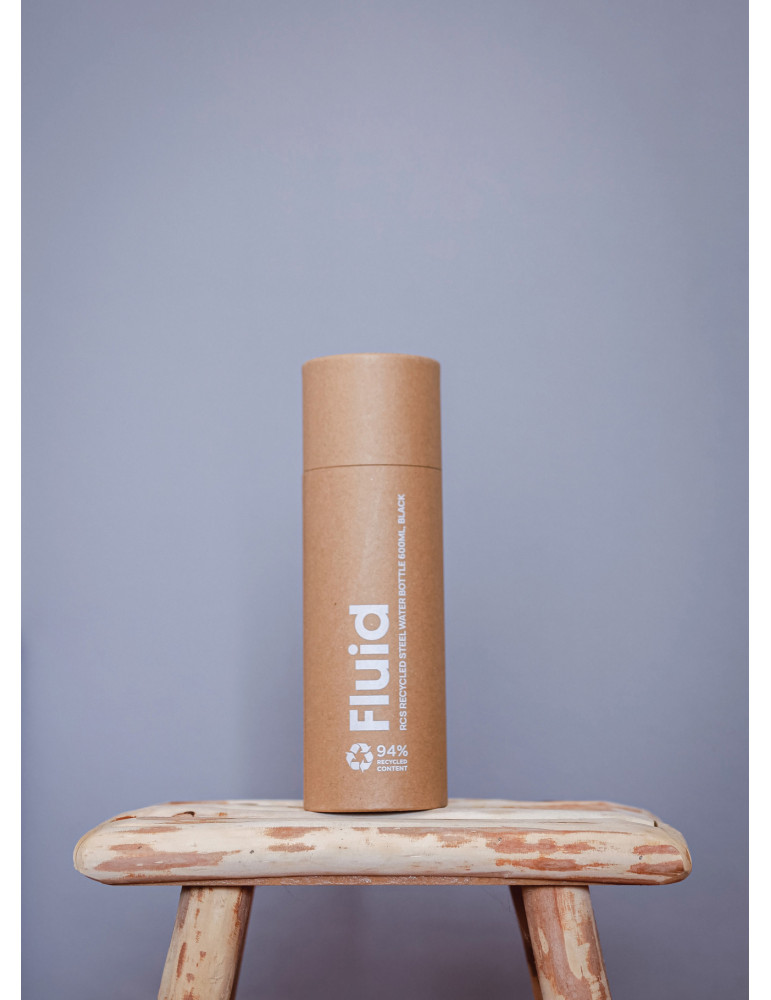 Gourde Fluid 600 ml bicolore en acier RCS personnalisable