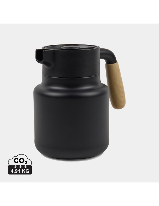 Pichet isotherme Vinga Arbe 1,2 litre acier recyclé RCS personnalisable