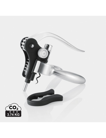 Tire-bouchon à levier Exécutive avec coupe-capsule personnalisable