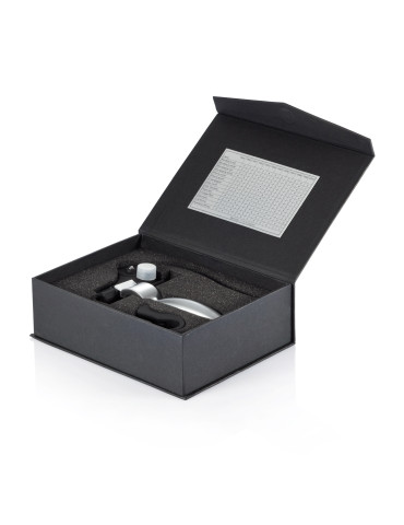 Tire-bouchon à levier Exécutive avec coupe-capsule personnalisable 2