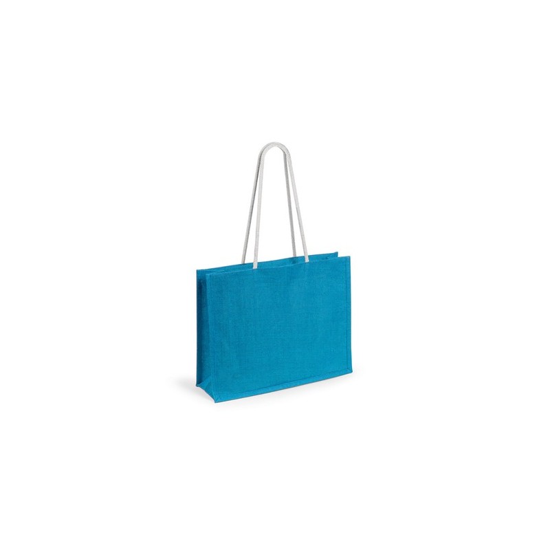 Sac de Plage Économique Personnalisé Hintol Matières : coton Couleurs : bleu goodies personnalisé en stock
