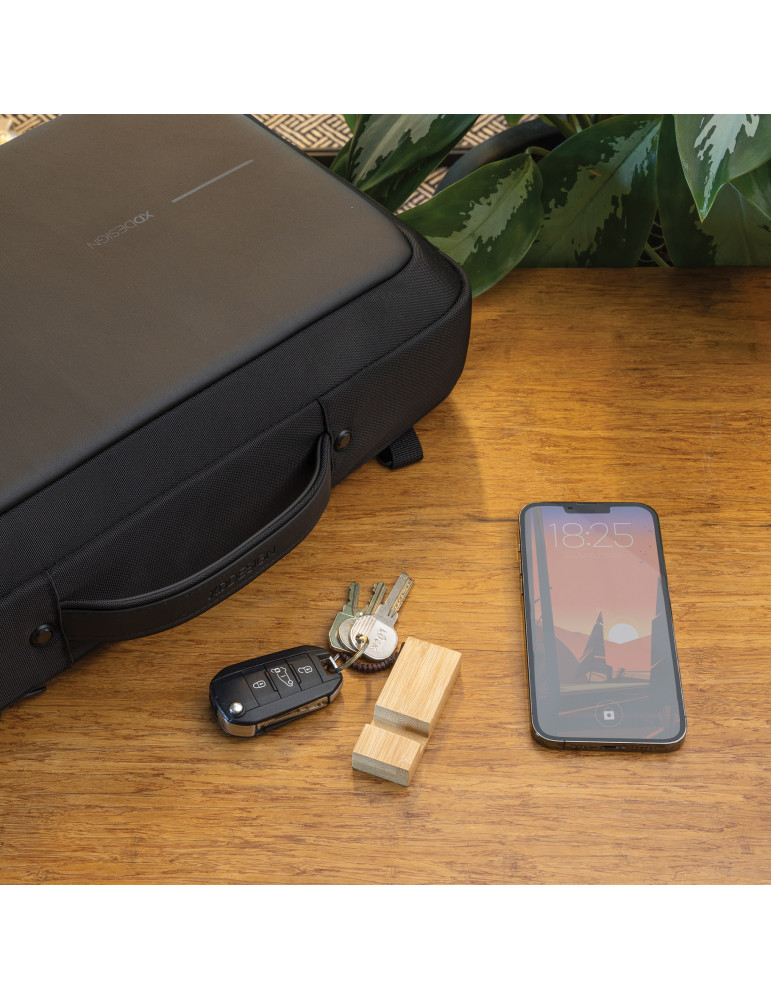 Support pour téléphone en bambou Standkey personnalisable