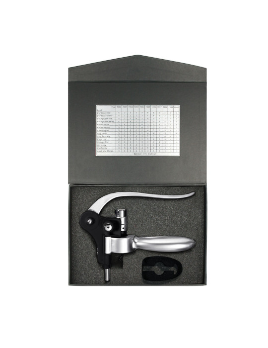 Tire-bouchon à levier Exécutive avec coupe-capsule personnalisable