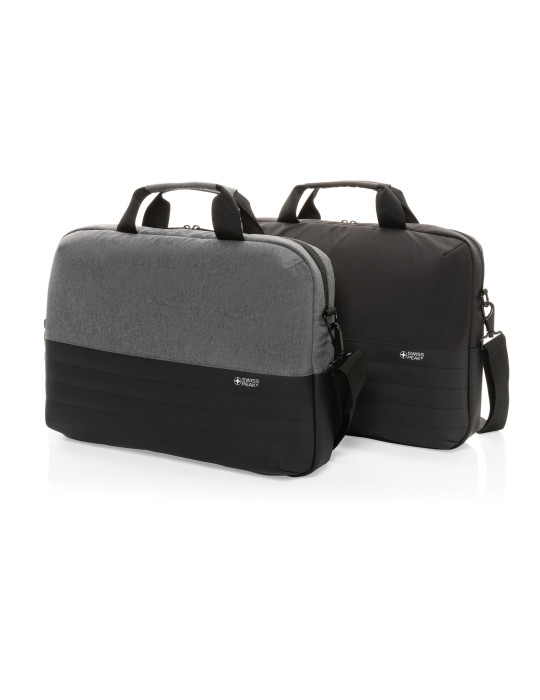 Sacoche Swiss Peak AWARE 15,6 pouces à poches RFID personnalisable